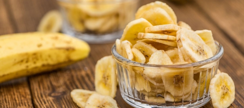 Recipes: organic dried banana and superfoods